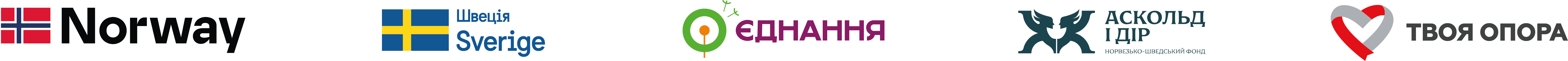 За підтримки урядів Норвегії та Швеції, ІСАР Єднання, Фонду «Аскольд і Дір», БФ «Твоя опора»